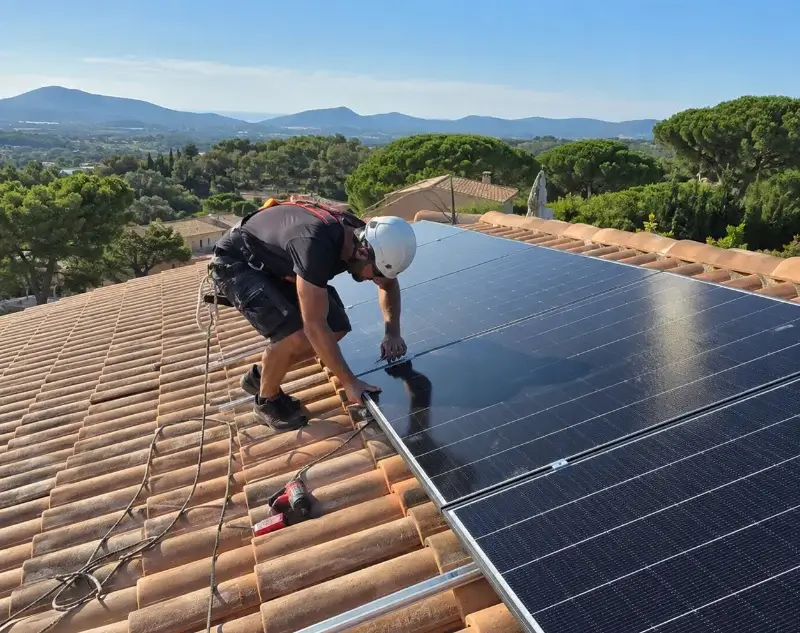 Installateur panneaux solaires Le Pontet — pose photovoltaïque sur toiture