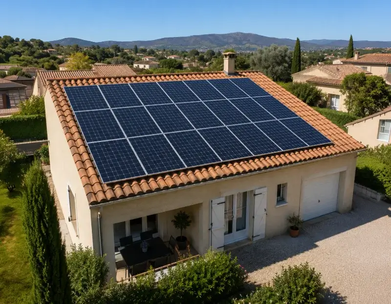 Prime à l'autoconsommation panneaux solaires Le Pontet — aide financière de l'État